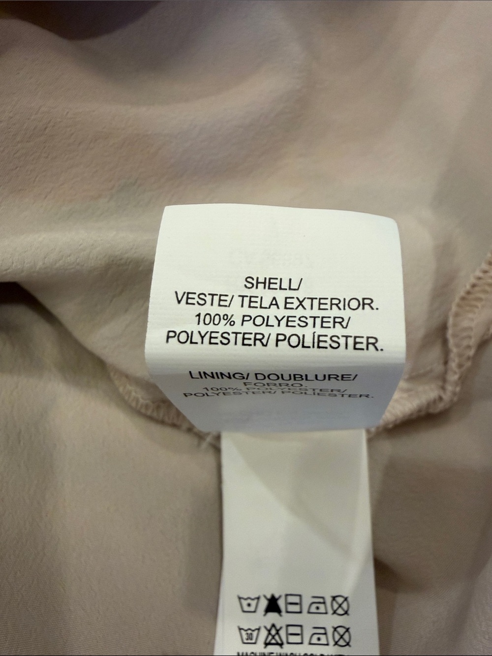 Lucky Brand NWT Floral Ivory V-Neck Babydoll Top Size Large - Picture 7 of 9
